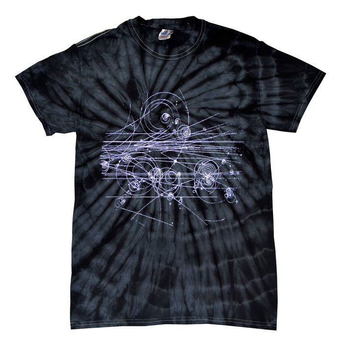 Quantum Mechanics Higgs Boson LHC Particle Physics Scientist Tie-Dye T-Shirt