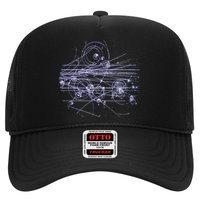 Quantum Mechanics Higgs Boson LHC Particle Physics Scientist Trucker Hat