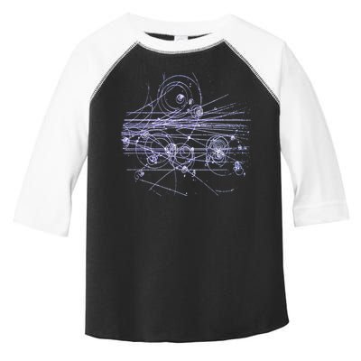 Quantum Mechanics Higgs Boson LHC Particle Physics Scientist Toddler Fine Jersey T-Shirt