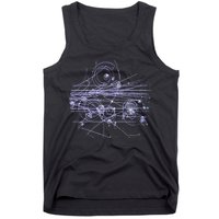 Quantum Mechanics Higgs Boson LHC Particle Physics Scientist Tank Top