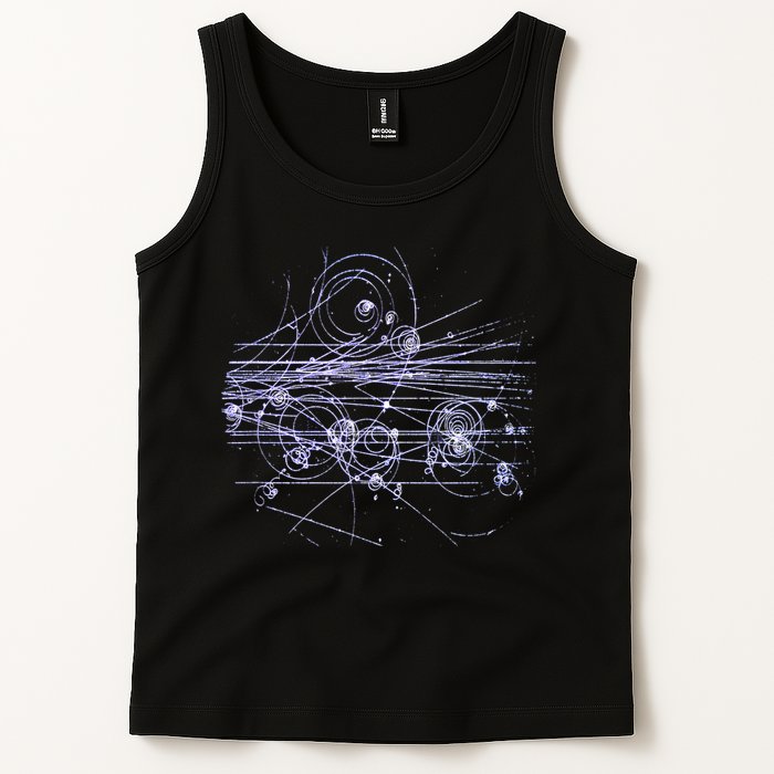 Quantum Mechanics Higgs Boson LHC Particle Physics Scientist Tank Top