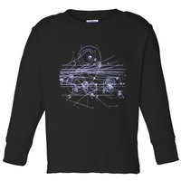 Quantum Mechanics Higgs Boson LHC Particle Physics Scientist Toddler Long Sleeve Shirt