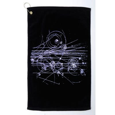 Quantum Mechanics Higgs Boson LHC Particle Physics Scientist Golf Towel
