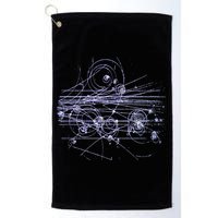 Quantum Mechanics Higgs Boson LHC Particle Physics Scientist Golf Towel