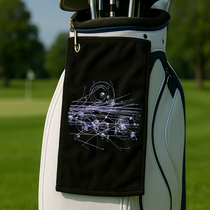Quantum Mechanics Higgs Boson LHC Particle Physics Scientist Golf Towel