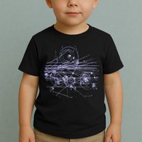 Quantum Mechanics Higgs Boson LHC Particle Physics Scientist Toddler T-Shirt