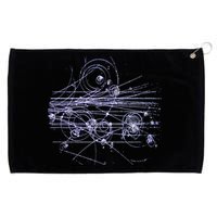 Quantum Mechanics Higgs Boson LHC Particle Physics Scientist Grommeted Golf Towel