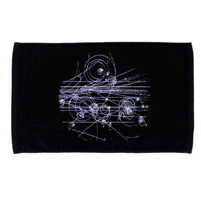 Quantum Mechanics Higgs Boson LHC Particle Physics Scientist Microfiber Hand Towel