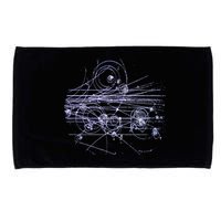 Quantum Mechanics Higgs Boson LHC Particle Physics Scientist Microfiber Hand Towel