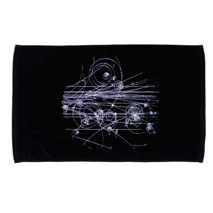 Quantum Mechanics Higgs Boson LHC Particle Physics Scientist Microfiber Hand Towel