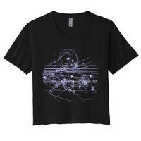 Quantum Mechanics Higgs Boson LHC Particle Physics Scientist Crop Top