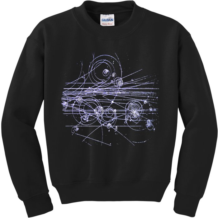 Quantum Mechanics Higgs Boson LHC Particle Physics Scientist Kids Sweatshirt