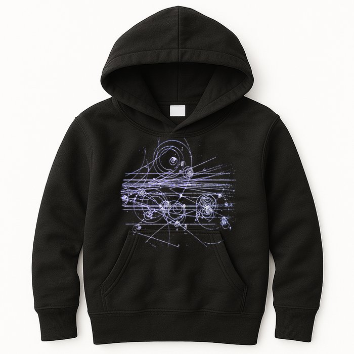 Quantum Mechanics Higgs Boson LHC Particle Physics Scientist Kids Hoodie
