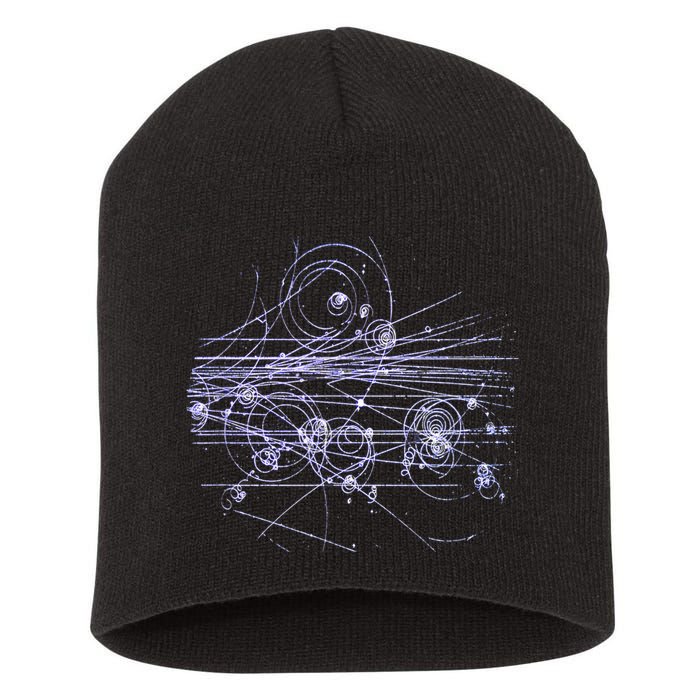Quantum Mechanics Higgs Boson LHC Particle Physics Scientist Short Acrylic Beanie