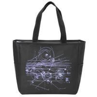 Quantum Mechanics Higgs Boson LHC Particle Physics Scientist Zip Tote Bag