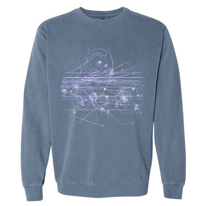 Quantum Mechanics Higgs Boson LHC Particle Physics Scientist Garment-Dyed Sweatshirt