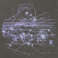 Quantum Mechanics Higgs Boson LHC Particle Physics Scientist Cotton Canvas Backpack