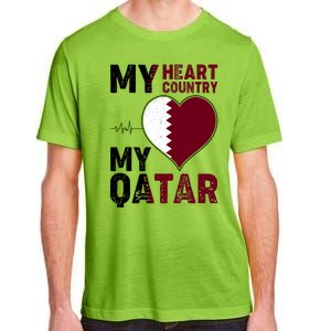 Qatar My Heart My Country Adult ChromaSoft Performance T-Shirt