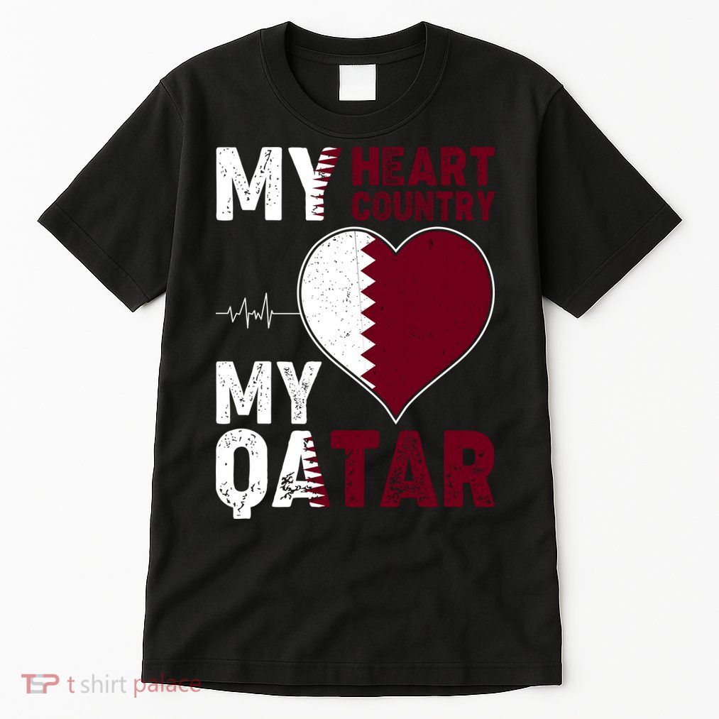 Qatar My Heart My Country Tall T-Shirt