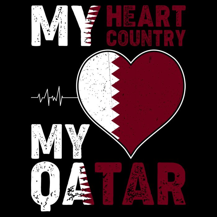 Qatar My Heart My Country City Backpack
