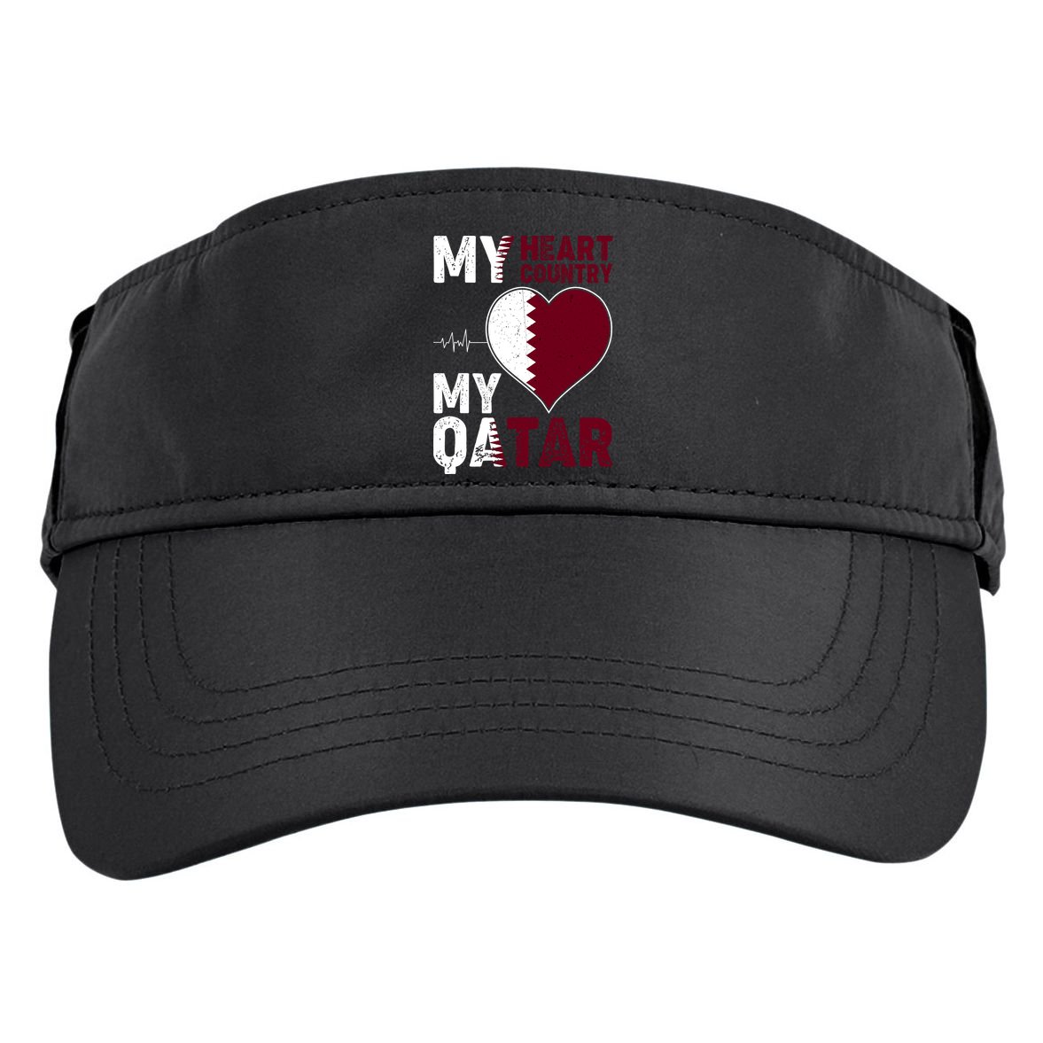 Qatar My Heart My Country Adult Drive Performance Visor