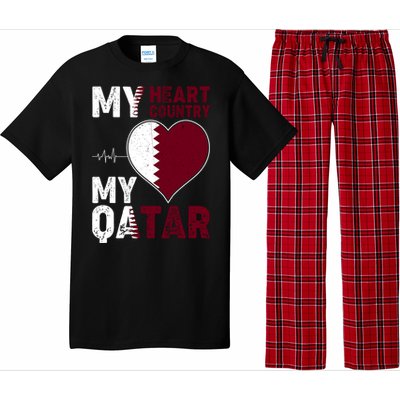 Qatar My Heart My Country Pajama Set