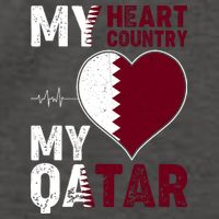Qatar My Heart My Country Vector Backpack