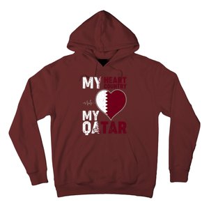 Qatar My Heart My Country Hoodie