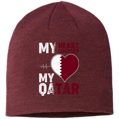 Qatar My Heart My Country Sustainable Beanie