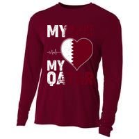 Qatar My Heart My Country Cooling Performance Long Sleeve Crew