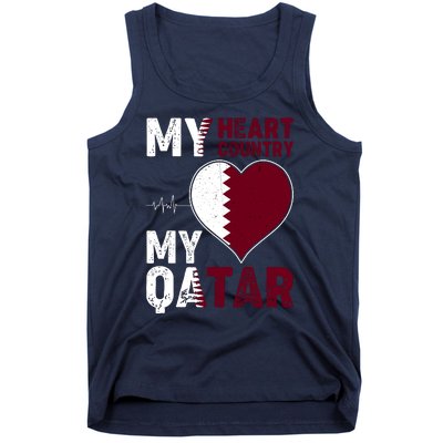 Qatar My Heart My Country Tank Top