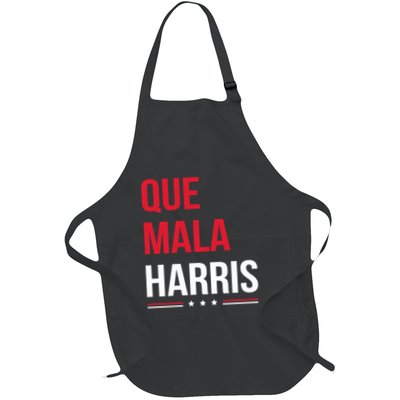 Que Mala Harris Anti Kamala Harris Joe Biden Border Protest Apron