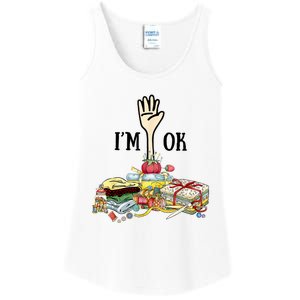 Quilting Machine Im Ok Funny Ladies Essential Tank