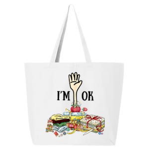 Quilting Machine Im Ok Funny 25L Jumbo Tote