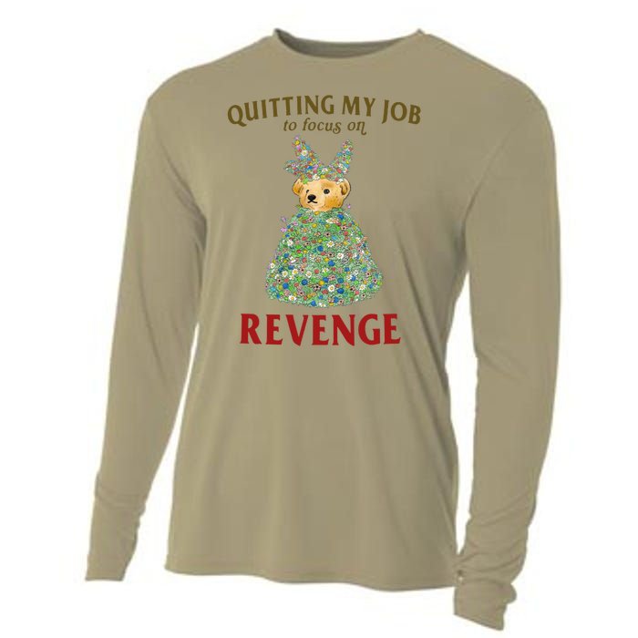 Quitting My Job To Focus On Revenge Cooling Performance Long Sleeve Crew