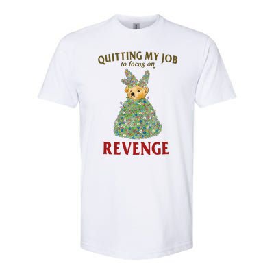 Quitting My Job To Focus On Revenge Softstyle CVC T-Shirt