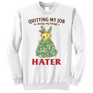 Quitting My Job To Focus On Being A Hater Sweatshirt