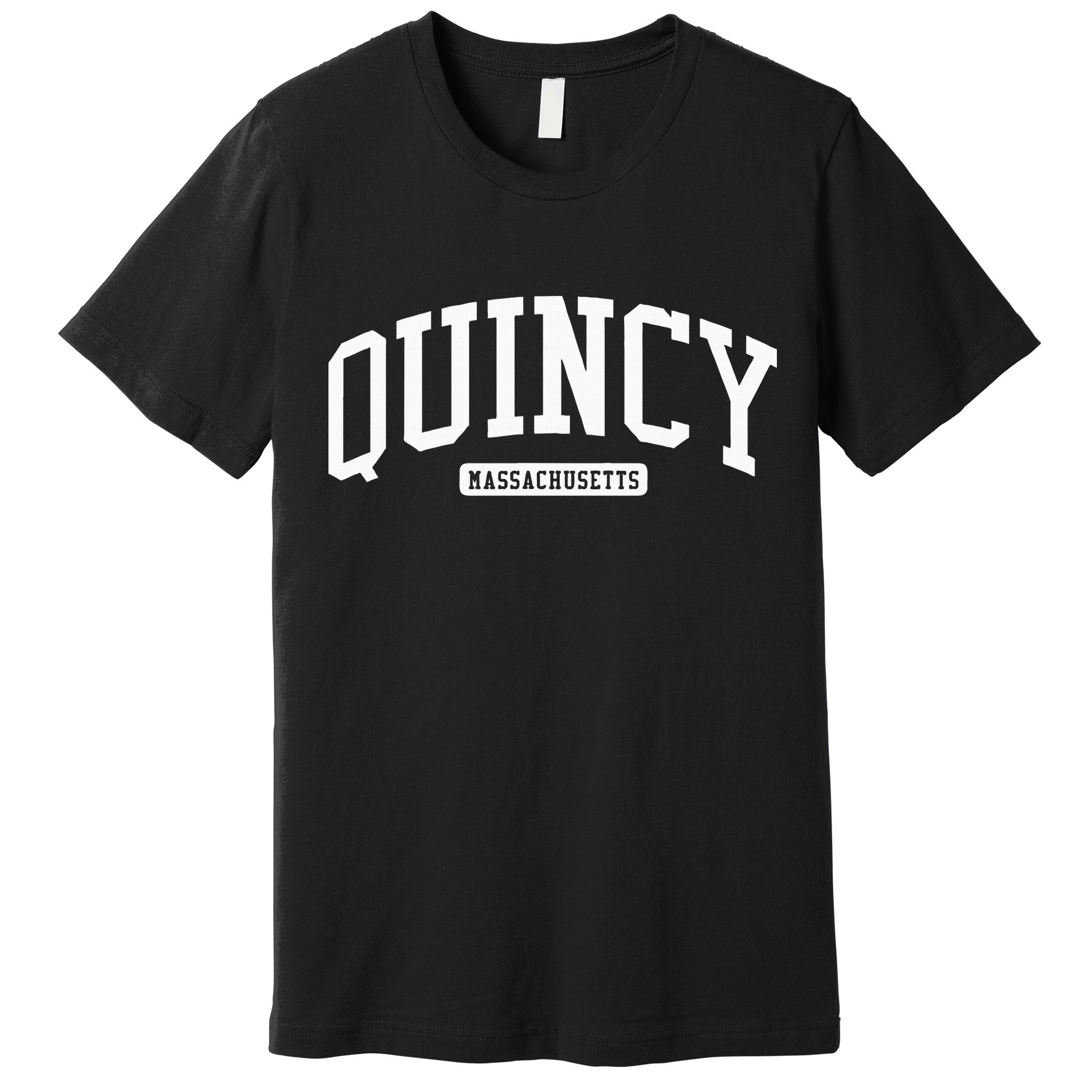 Quincy Massachusetts Ma College Style Premium T-Shirt