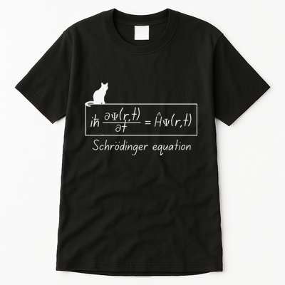Quantum Mechanics Physics With SchröDinger Equation Design Tall T-Shirt
