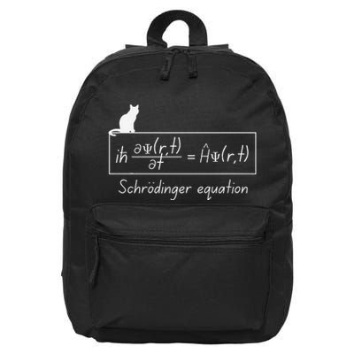 Quantum Mechanics Physics With SchröDinger Equation Design 16 in Basic Backpack