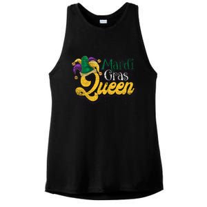 Queen Masquerade Party Costume Gift Mardi Gras Gift Ladies PosiCharge Tri-Blend Wicking Tank