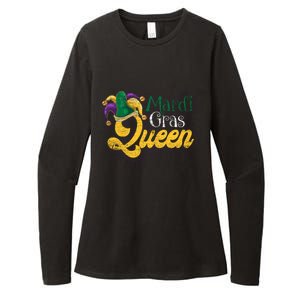 Queen Masquerade Party Costume Gift Mardi Gras Gift Womens CVC Long Sleeve Shirt