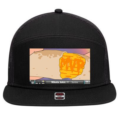 Quesarito Mvp 7 Panel Mesh Trucker Snapback Hat