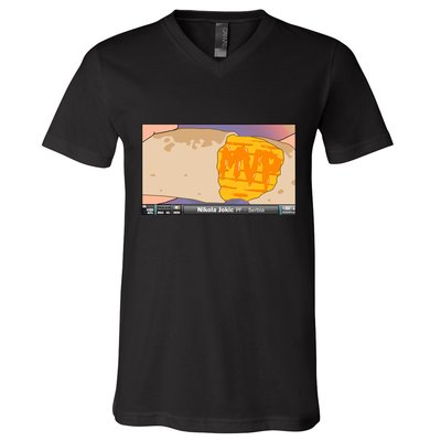 Quesarito Mvp V-Neck T-Shirt