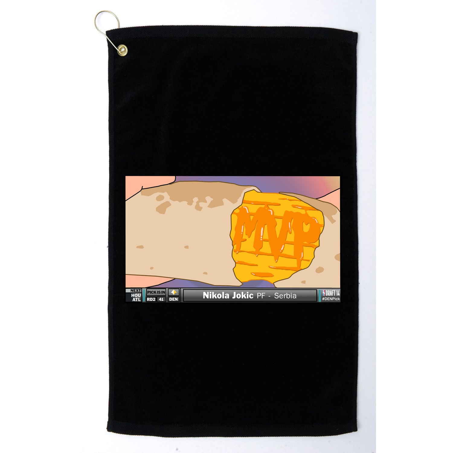 Quesarito Mvp Golf Towel