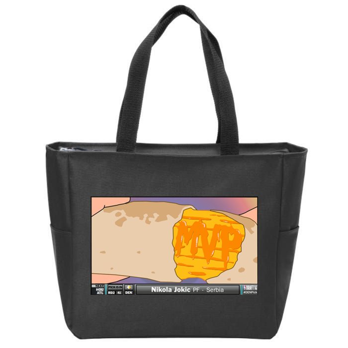 Quesarito Mvp Zip Tote Bag