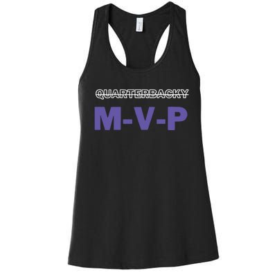 Quarterbacky Mvp Women's Racerback Tank