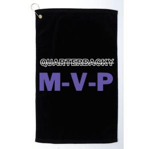 Quarterbacky Mvp Platinum Collection Golf Towel