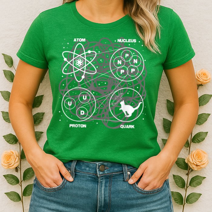 Quantum Mechanics String Theory Physicist Science Lover Women's T-Shirt