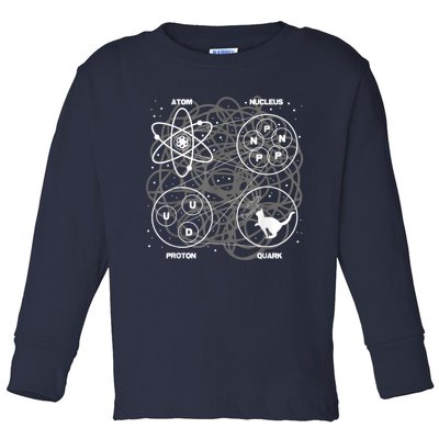 Quantum Mechanics String Theory Physicist Science Lover Toddler Long Sleeve Shirt